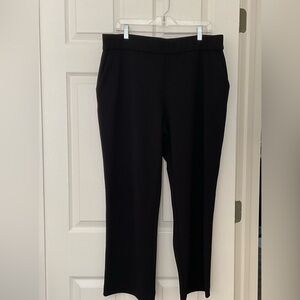 Dennis by Dennis Basso Petite Pull On Pants Black, Petite Large A479322